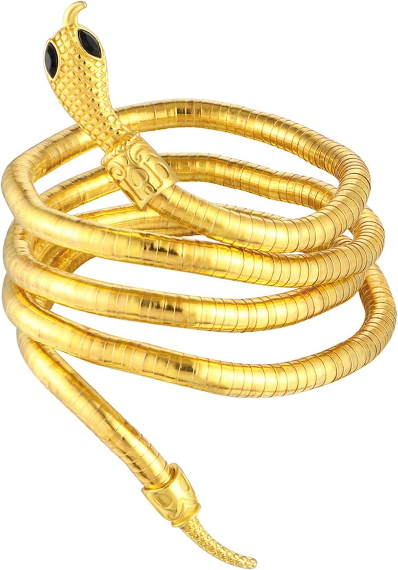 DOLLESS Bendable Snake Necklace for Women Flexible Adjustable Snake Bracelet Choker Halloween Gifts - Image 1